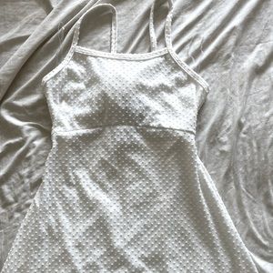White sun dress